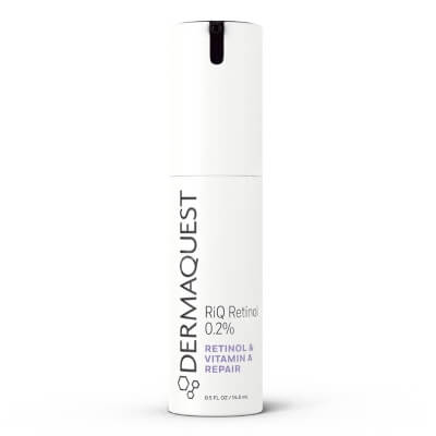 Dermaquest RiQ Retinol 0,2% Kompleks retinolu, retinalu, retinoinianu retinylu i linoleinianu retinylu 0.2% , 14,8 ml