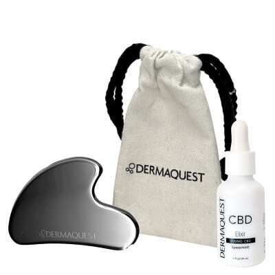 Dermaquest Slow Aging Set ZESTAW Substancja o szerokim wachlarzu terapeutycznym 30 ml + Chłodzący masażer ze stali nierdzewnej 1 szt