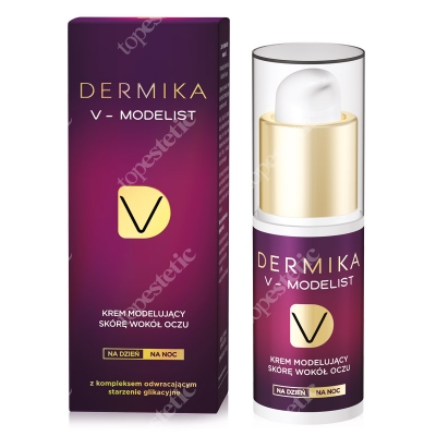 Dermika Eye Contour Area Modelling Cream 60+ Krem modelujący skórę wokół oczu 15 ml