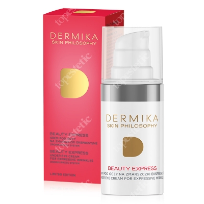 Dermika Skin Philosophy Beauty Express - Under Eye Cream For Expressive Wrinkles Krem pod oczy na zmarszczki ekspresyjne 15 ml