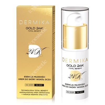 Dermika Youth Essence Eye Cream Esencja młodości, krem do skóry wokół oczu 15 ml