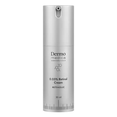 Dermomedica 0.05% Retinal Cream Krem z retinalem w postaci aktywnej, bakuchiolem i niacynamidem 30 ml