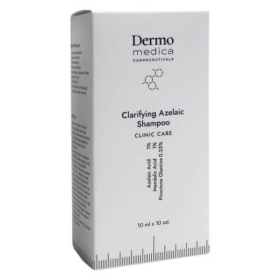 Dermomedica Azelaic Clarifying Shampoo and Peeling Azelaic Clarifying Shampoo and Peeling 10 ml x 10 szt