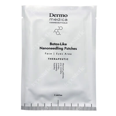 Dermomedica Botox - Like Nanoneedling Patches Mikrorelaksacyjne płatki nanoigłowe o działaniu przeciwzmarszczkowym, napinającym i nawilżającym 1 szt