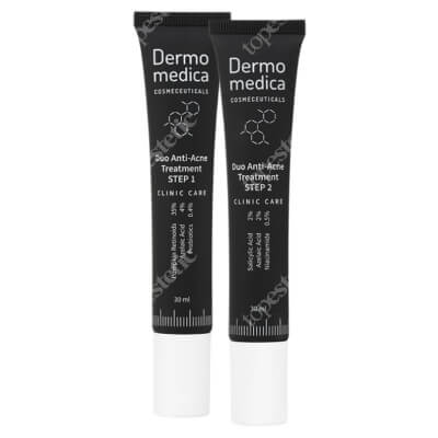 Dermomedica Duo Anti-Acne Treatment Podwójna kuracja dla skóry z zaawansowanymi i opornymi zmianami trądzikowymi 2 x 30 ml