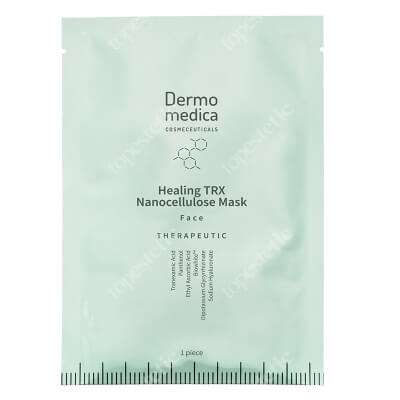 Dermomedica Healing TRX Mask Nanocelulozowa maska terapeutyczna o działaniu gojącym i przeciwstarzeniowym 1 szt