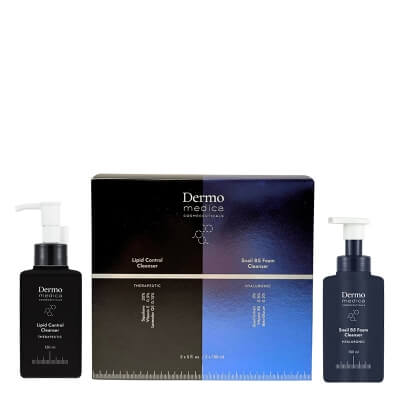 Dermomedica Lipid Control And Snail Foam Cleanser ZESTAW Pianka oczyszczająca 150 ml + Olejek myjący 150 ml