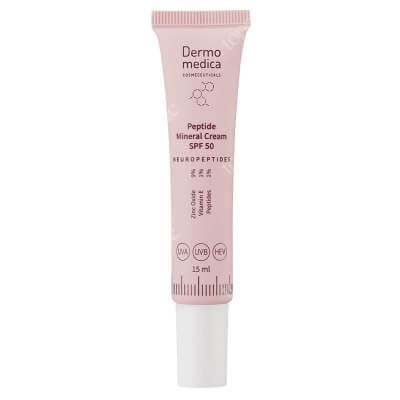 Dermomedica Peptide Mineral Cream SPF 50 Peptydowy krem z wysoką ochroną mineralną 15 ml