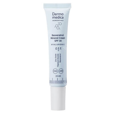 Dermomedica Resveratrol Mineral Cream SPF 30 Przeciwstarzeniowy krem z resweratrolem i filtrem 15 ml