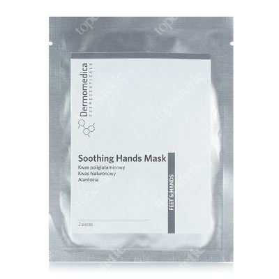 Dermomedica Soothing Hands Mask Wygładzająco nawilżająca maseczka do dłoni w formie rękawiczek 1 szt.