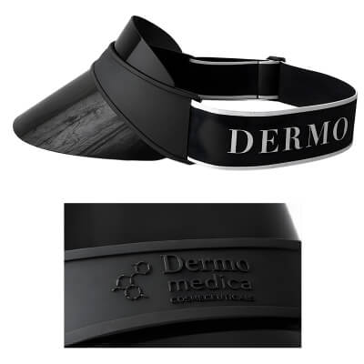 Dermomedica UV Cap UPF 50+ Daszek fotoprotekcyjny (kolor Black) 1 szt