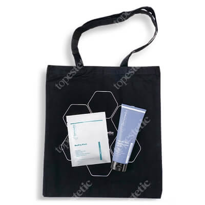 Dermomedica Zestaw Wakacyjny ZESTAW Krem do twarzy i ciała 227 ml + Nanocelulozowa maska terapeutyczna o działaniu gojącym i przeciwstarzeniowym 1 szt. + Torba 1 szt