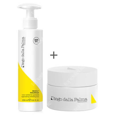 Diego Dalla Palma Cica - Ceramides Cream + Regenerating Exfoliating Tonic ZESTAW Krem ceramidowy 50 ml + Regenerujący tonik złuszczający 200 ml