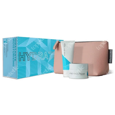 Diego dalla Palma Hydrating Set ZESTAW Krem nawadniający 50 ml + Wypełniająca maska hialuronowa 75 ml + Kosmetyczka