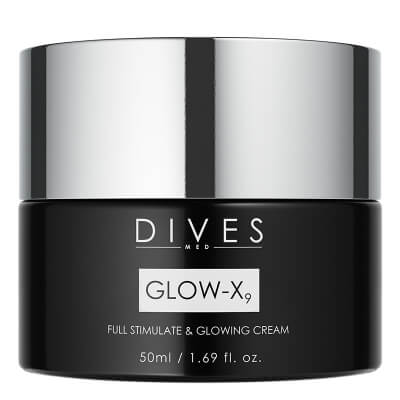 DIVES MED Glow X9 Full Stimulate and Glowing Cream Aktywny krem korygujący z efektem rozświetlenia 50 ml