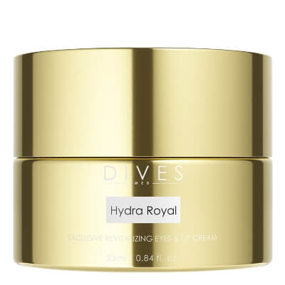 DIVES MED Hydra Royal Exclusive Revitalizing Eyes and Lip Cream Krem przeciwstarzeniowy do pielęgnacji delikatnej skóry wokół oczu i ust 25 ml