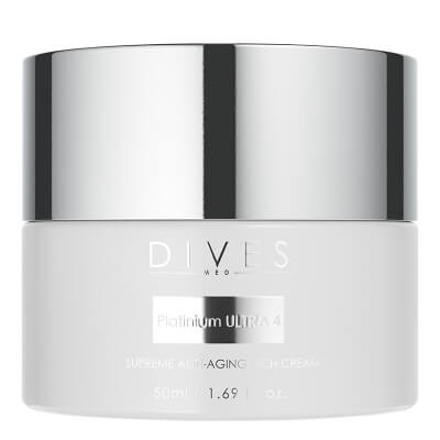 DIVES MED Platinium Ultra 4 Supreme Anti-Aging Rich Cream Zaawansowany krem przeciwzmarszczkowy o bogatej konsystencji 50 ml