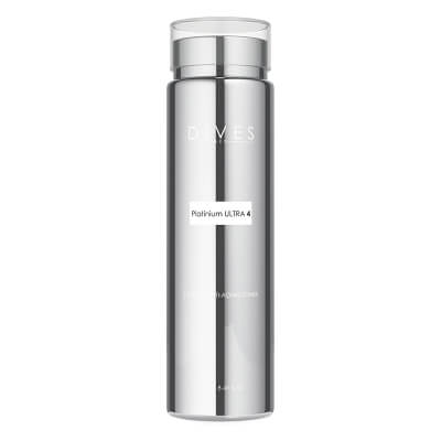 DIVES MED Platinium Ultra 4 Supreme Anti-Aging Toner Proaktywny tonik odmładzający z kwasem bursztynowym, kolagenem, polinukleotydami i czterema formami kwasu hialuronowego 250 ml