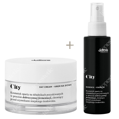 Dottore City Day Cream + City Essence ZESTAW Krem na dzień 50 ml + Esencja do twarzy 100 ml
