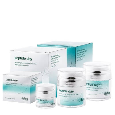 Dottore Peptide Set ZESTAW Peptydowy krem liftingujący na dzień 50 ml + Peptydowy krem liftingujący na noc 50 ml + Peptydowy krem liftingujący pod oczy 15 ml