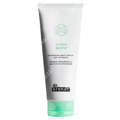 Dr Brandt Clean Biotic Ph Balanced Yogurt Cleanser With Chlorophyll Jogurtowy preparat oczyszczający 100 ml