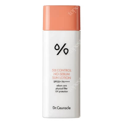 Dr Ceuracle 5α Control No - Sebum Sun Lotion SPF50+/PA++++ Fizyczny filtr przeciwsłoneczny 50 g