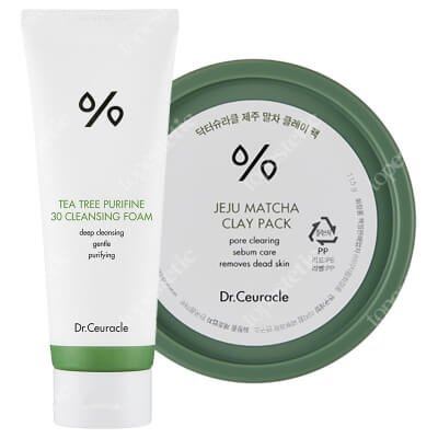 Dr Ceuracle Clean Skin Set ZESTAW Pianka do mycia twarzy 150 g + Maska typu “wash-off” 115 g