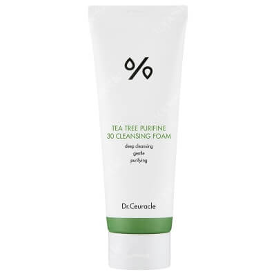 Dr Ceuracle Tea Tree Purifine 30 Cleansing Foam Łagodna, kremowa pianka do mycia twarzy 150 g