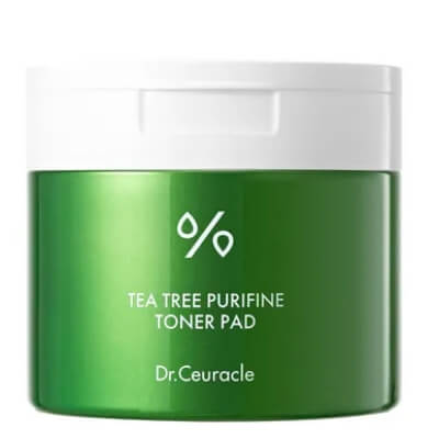Dr Ceuracle Tea Tree Purifine Toner Pad Płatki tonizujące z ekstraktem z drzewa herbacianego 60 szt