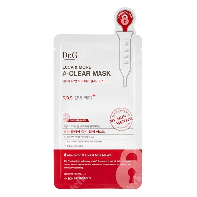 Dr G Lock&More A Clear Maseczki w płachcie 1 szt.