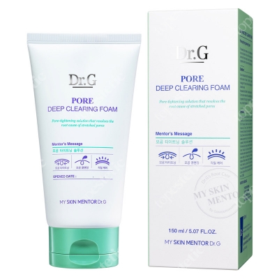 Dr G Pore Deep Clearing Foam Delikatnie myjąca pianka do każdego typu skóry 150 ml