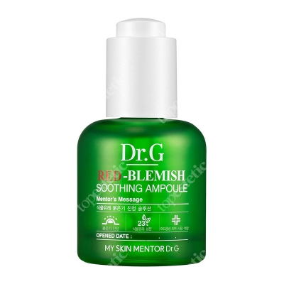 Dr G Red Blemish Soothing Ampoule Ampułka łagodzi zaczerwienioną i podrażnioną, wrażliwą skórę 30 ml