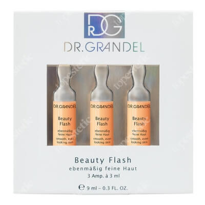 Dr Grandel Beauty Flash Ampułka oczyszczająco-łagodząca, dla skóry tłustej i mieszanej 3x3 ml