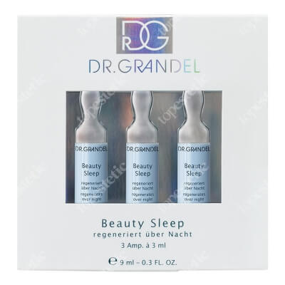 Dr Grandel Beauty Sleep Nocna regeneracja skóry: nawilża, wygładza, koi i relaksuje 3x3 ml