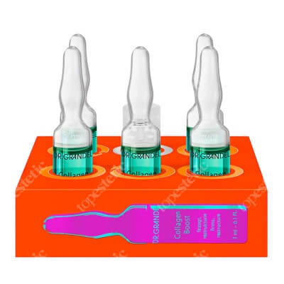 Dr Grandel Collagen Boost Pop Art Ampułka ujędrniająco-odbudowująca 5 x 3 ml