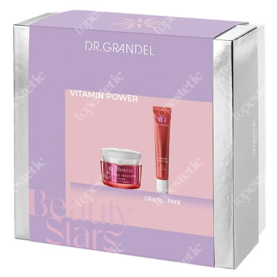 Dr Grandel Gift Box Vitamin Infusion ZESTAW Infuzyjny żel przeciwobrzękowy na okolice oczu 20 ml + Infuzyjny krem witaminowy dla skóry suchej 50 ml