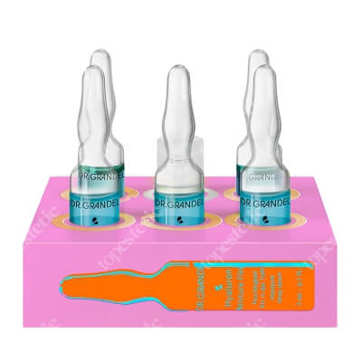 Dr Grandel Hyaluron Moisture Flash Pop Art Głębokie nawilżenie z kwasem hialuronowym i wodą morską 5 x 3 ml