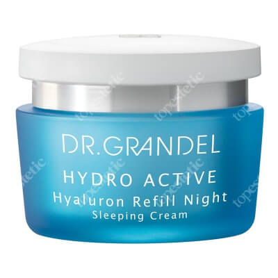 Dr Grandel Hyaluron Refill Night Krem z kwasem hialuronowym nawilżająco-ujędrniający na noc 50 ml