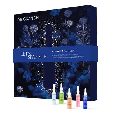Dr Grandel Let's Sparkle ZESTAW Kalendarz z ampułkami