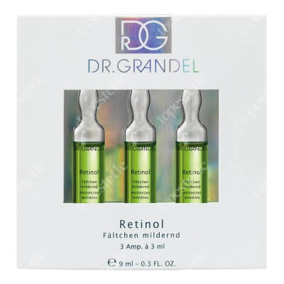 Dr Grandel Retinol Ampoule Ampułka wygładzająca zmarszczki 3x3 ml