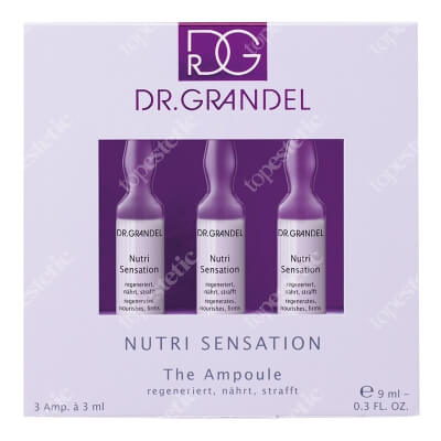 Dr Grandel The Ampoule Ampułka o działaniu odżywczym, regenerującym i ujędrniającym 3x3 ml