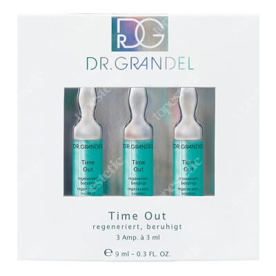 Dr Grandel Time Out Ampoule Ampułka regenerująca, wygładzająca zmarszczki, intensywnie nawilżająca 3x3 ml