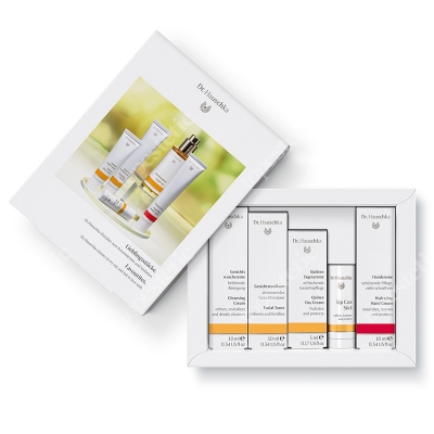Dr Hauschka Bestsellery ZESTAW Krem 10 ml + Tonik 10 ml + Krem 5 ml + Krem 10 ml + Sztyft