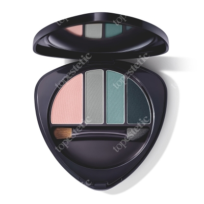 Dr Hauschka Deep Infinity Eye Shadow Palette 02 Paleta 4 cieni (numer 02) 5,3 g