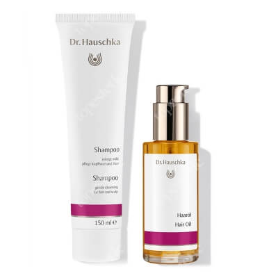 Dr Hauschka Hair And Scalp ZESTAW Szampon odżywczo-oczyszczający 150 ml + Olejek do włosów 75 ml