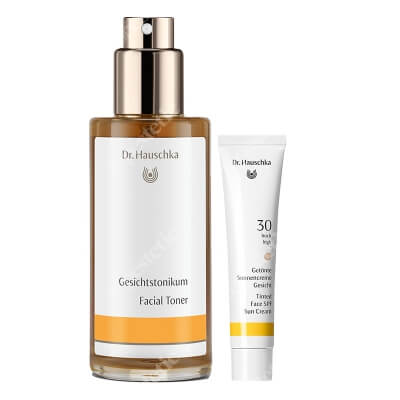 Dr Hauschka Must Have ZESTAW Tonik 100 ml + Krem tonujący do twarzy 40 ml