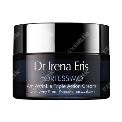 Dr Irena Eris Anti-Wrinkle Triple Action Cream Trójaktywny krem przeciwzmarszczkowy na noc 50 ml