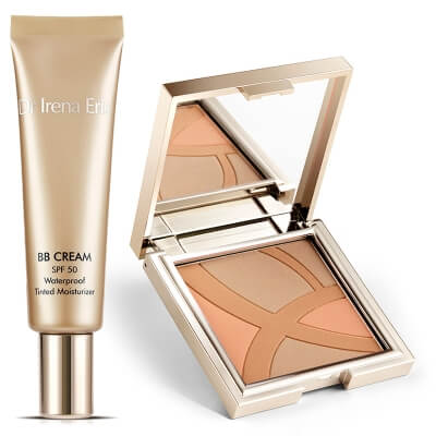 Dr Irena Eris BB Cream SPF 50 + Face Bronzer ZESTAW Krem BB (kolor 40) 30 ml + Puder brązujący (kolor Warm Shade 01) 7 g