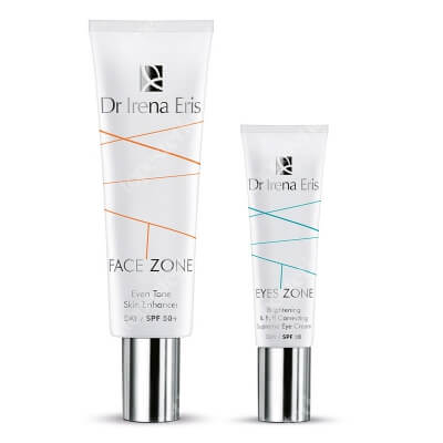 Dr Irena Eris Face And Eyes Zone ZESTAW Tonujący krem 30 ml + Krem korygujący cienie i obrzęki pod oczami 15 ml