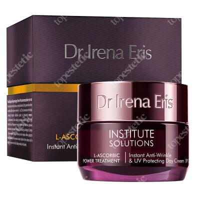 Dr Irena Eris L-ascorbic Power Treatment Instant Anti Wrinkle And UV Protecting Cream Intensywny ochronny krem przeciwzmarszczkowy na dzień 50 ml